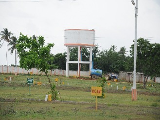Dedicated water storage tower